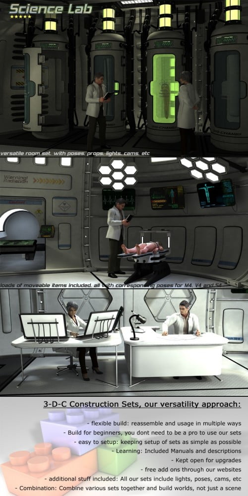 SciFi Science Lab by 3-D-C SciFi Science Lab by 3-D-C