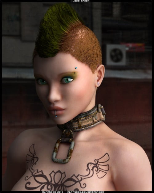 Short & Short Crest Hair