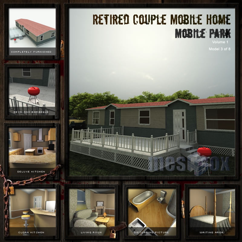 Retired Couple Mobile Home - Mobile Park 1