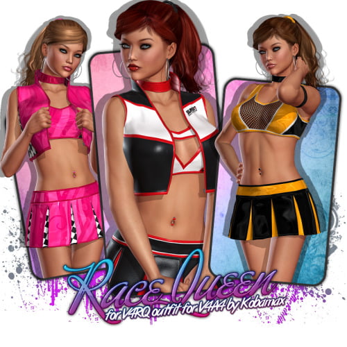 Race Queen for V4RQ outfit V4A4