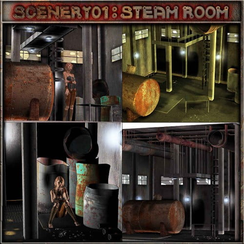 Scenery01: Steam Room