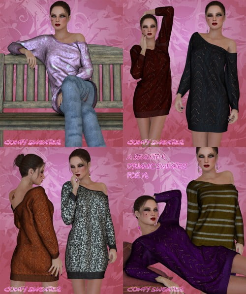 Dynamic Comfy Sweater V4