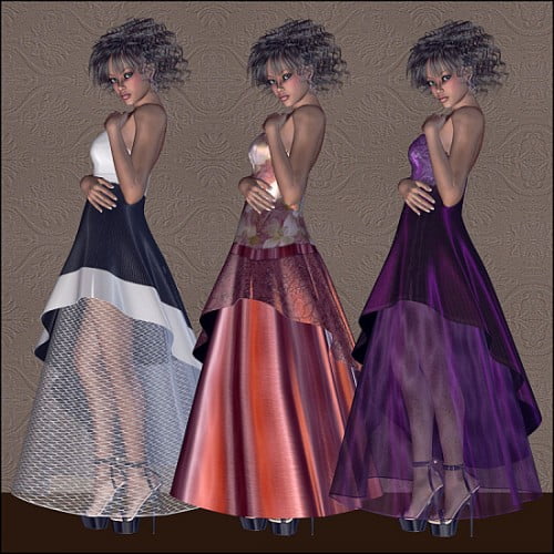 Simplicity: Dress and Hair for V4