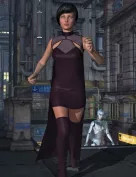 Mara Dynamic Cape and Dress
