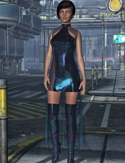 Mara Dynamic Cape and Dress