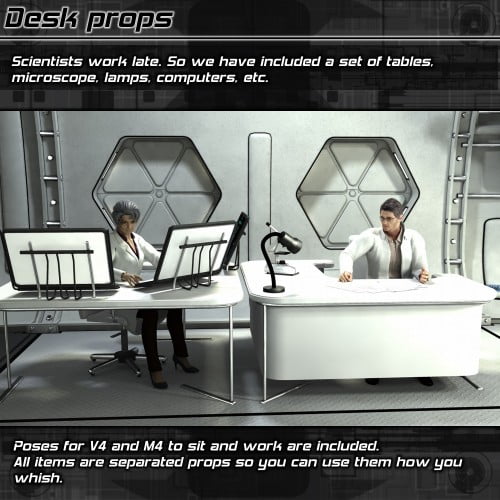 SciFi Science Lab by 3-D-C