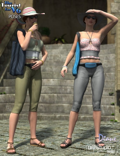 V6 The Tourist Poses V6 The Tourist Poses