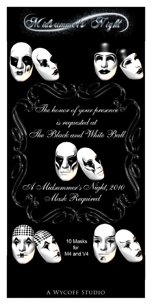 AW Midsummer's Night Masks