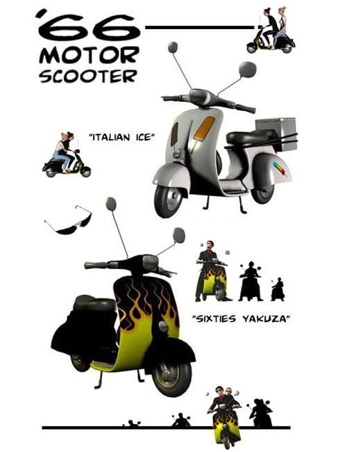 '66 Motor Scooter