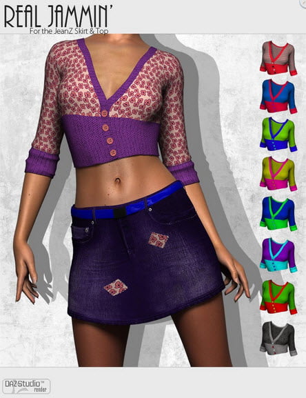 Real Jammin' for the JeanZ Skirt & Top