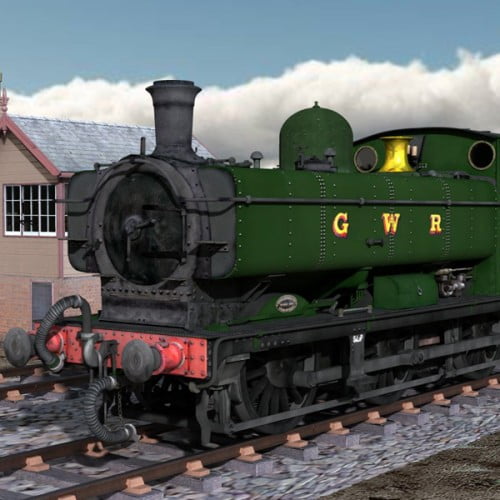 GWR Tank Engine (for Poser)