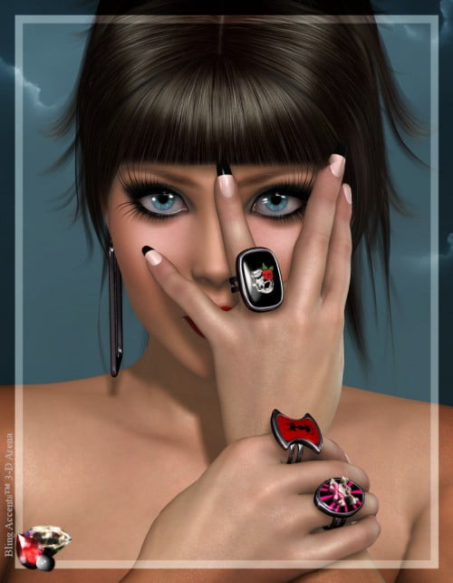 Bling Accents : Big Rings