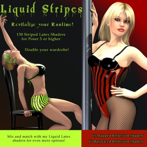 Stripes! Liquid Latex shaders Stripes! Liquid Latex shaders