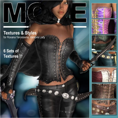 MORE Textures & Styles for Roxana Yaroslavna