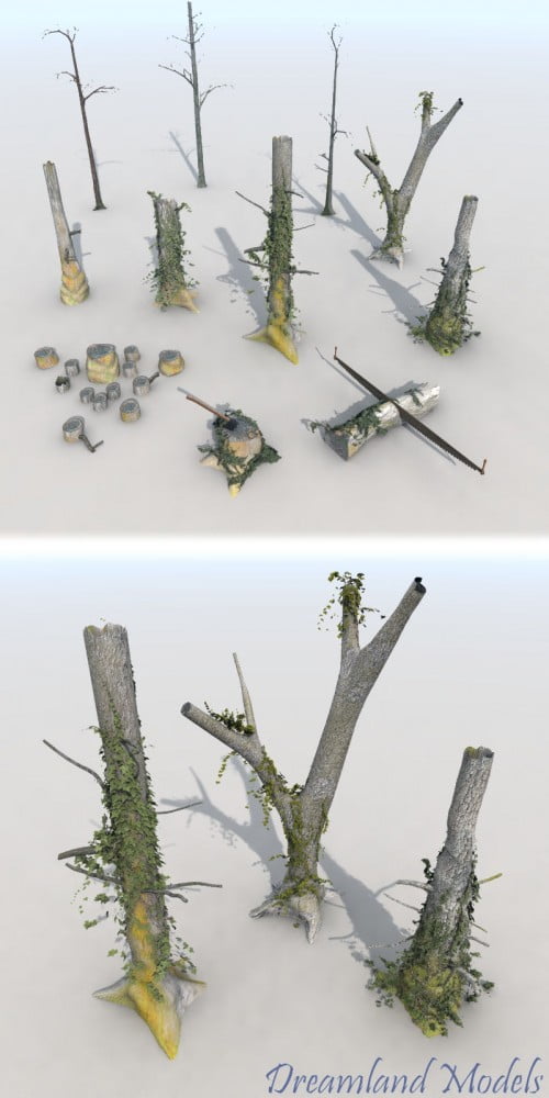 Dreamland Models Tree Mega Bundle