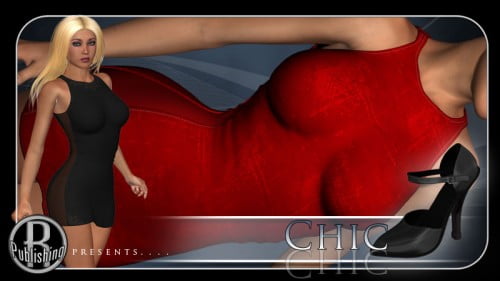 Chic Dress & High Heels