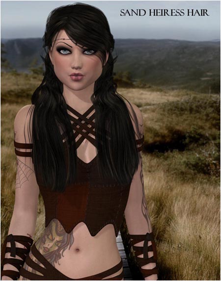 Sand Heiress Hair V4/A4/G4 & A2 Sand Heiress Hair V4/A4/G4 & A2