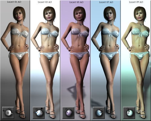 Fun With Lights - Poser Lights