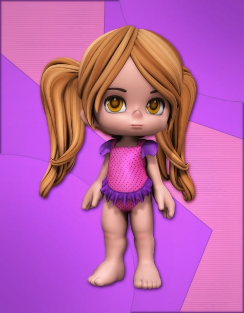 Lil Fish One Piece Swimsuit for Lil Bit