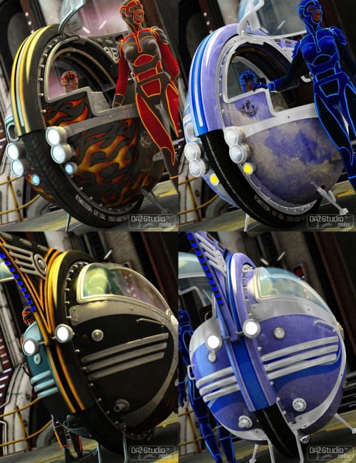 Racers for Unicycle Bob