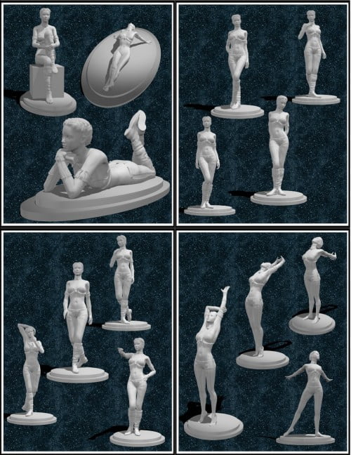 Everyday Elegance Poses for V4