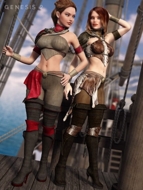 Fair Corsair Outfit Textures
