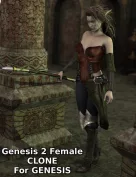 Genesis 2 Female Clone for Genesis