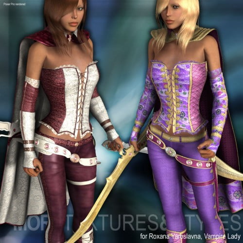 MORE Textures & Styles for Roxana Yaroslavna