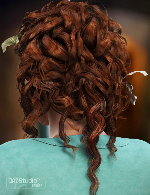 Crazy Locks Hair for Genesis & V6