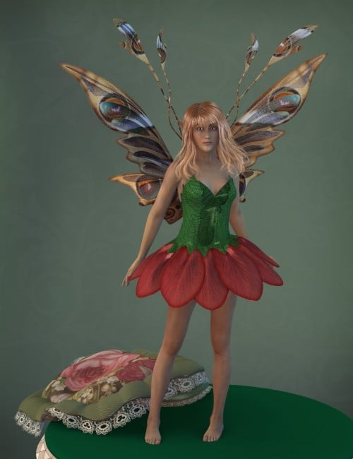 Flower Fairy Outfit (Poser)