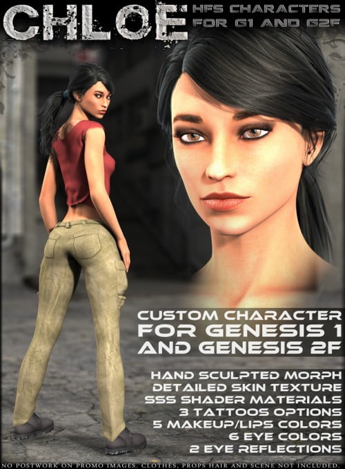 HFS Characters: Chloe for G1 and G2F
