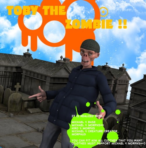 M4 Toby The Zombie M4 Toby The Zombie