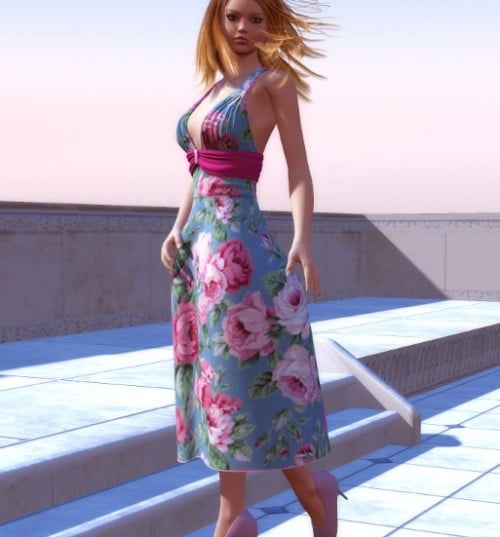 Sundress Textures for Jingle Bell Dress