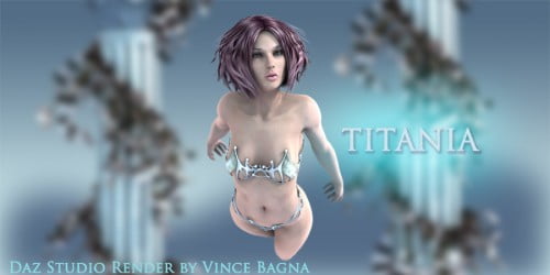 Titania: Queen of Faeries for Poser and DS