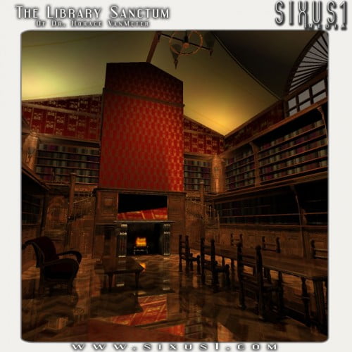 Library Sanctum of Dr. Horace VanMeter Library Sanctum of Dr. Horace VanMeter