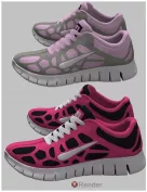 Running Shoes 2 For Genesis 2 Female(s) and Genesis