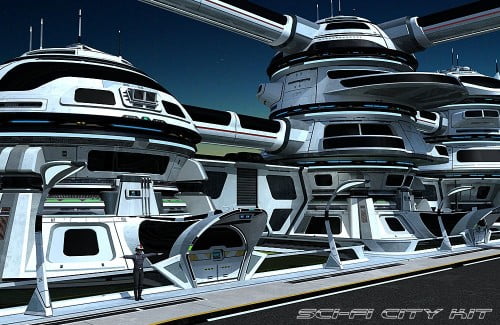 Sci-fi City Kit