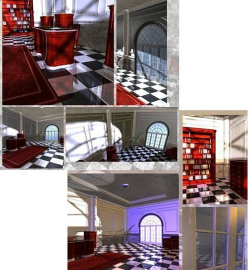 Luxury Office (Poser, Obj & 3DS)