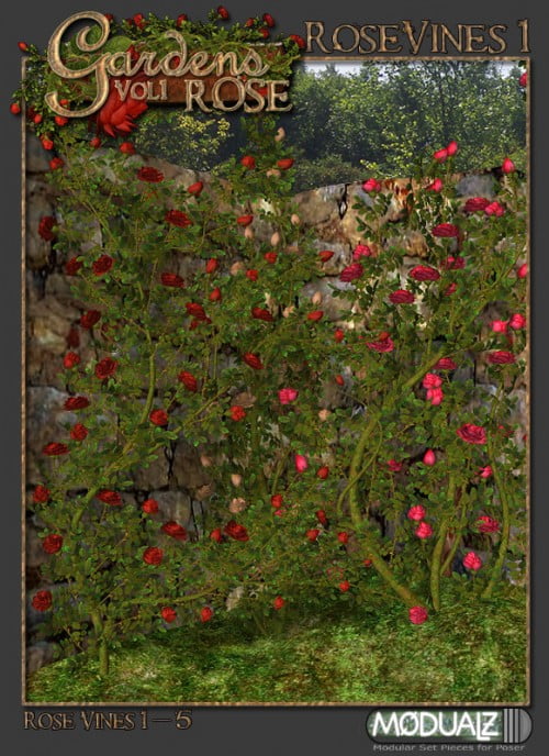 Gardens Vol 1 - Rose Vines 1 Sub Package