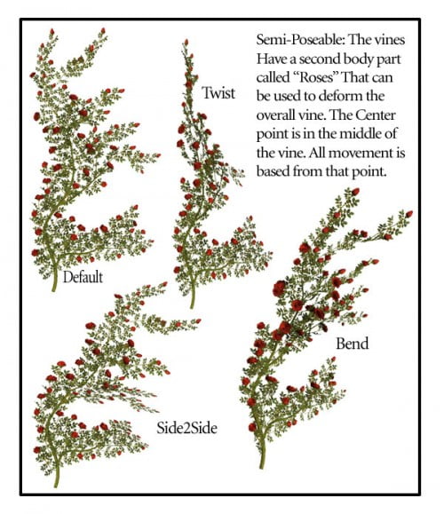 Gardens Vol 1 - Rose Vines 1 Sub Package