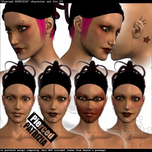 Pierced Patrizia - for V3