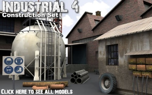 Industrial 4. model pack by DEXSOFT-GAMES