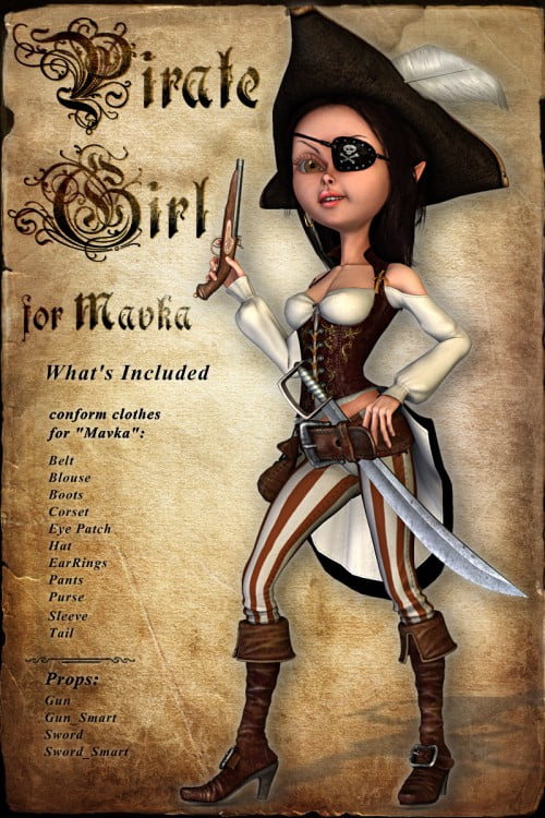 Pirate Girl for Mavka