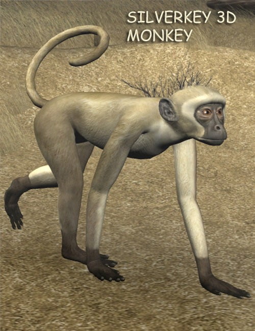 SilverKey 3d Monkey SilverKey 3d Monkey