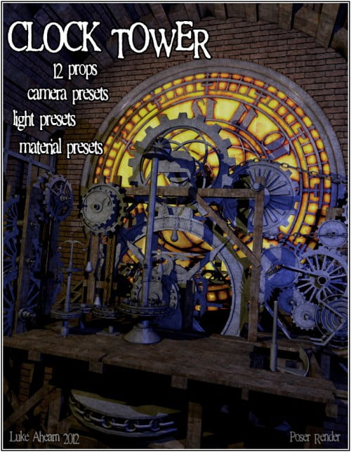 Steampunk Clock Tower