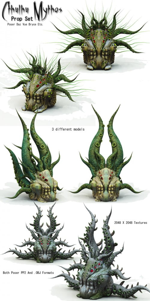 Cthulhu Mythos Prop Set