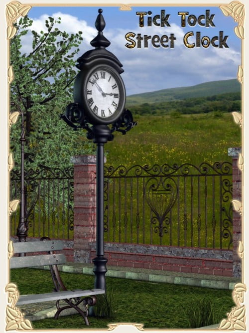 Tick Tock Street Clock Tick Tock Street Clock