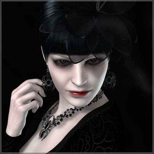 GCD Jewelry - Black Widow