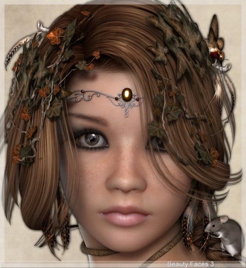 AM: Beauty Faces 3 for V4A4