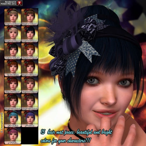 Azucar Hair For V4 And A4